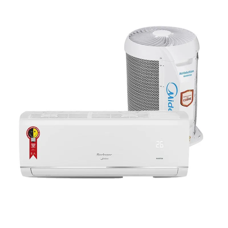 Ar Condicionado Split Springer Midea Airvolution Inverter, 12000 Btu/h, Frio, 220V - 42afvcg12s5
