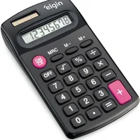 Calculadora De Bolso 8 Dígitos Cb1482 Preta