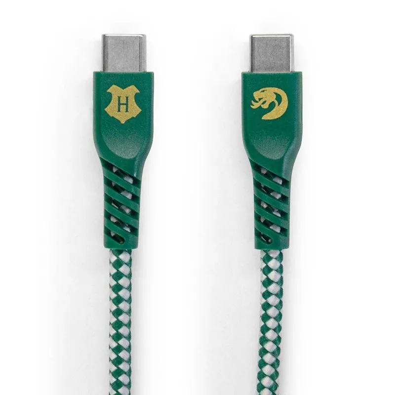 Cabo Usb-c Para Usb-c Verde | Sonserina Harry Potter - Iwill