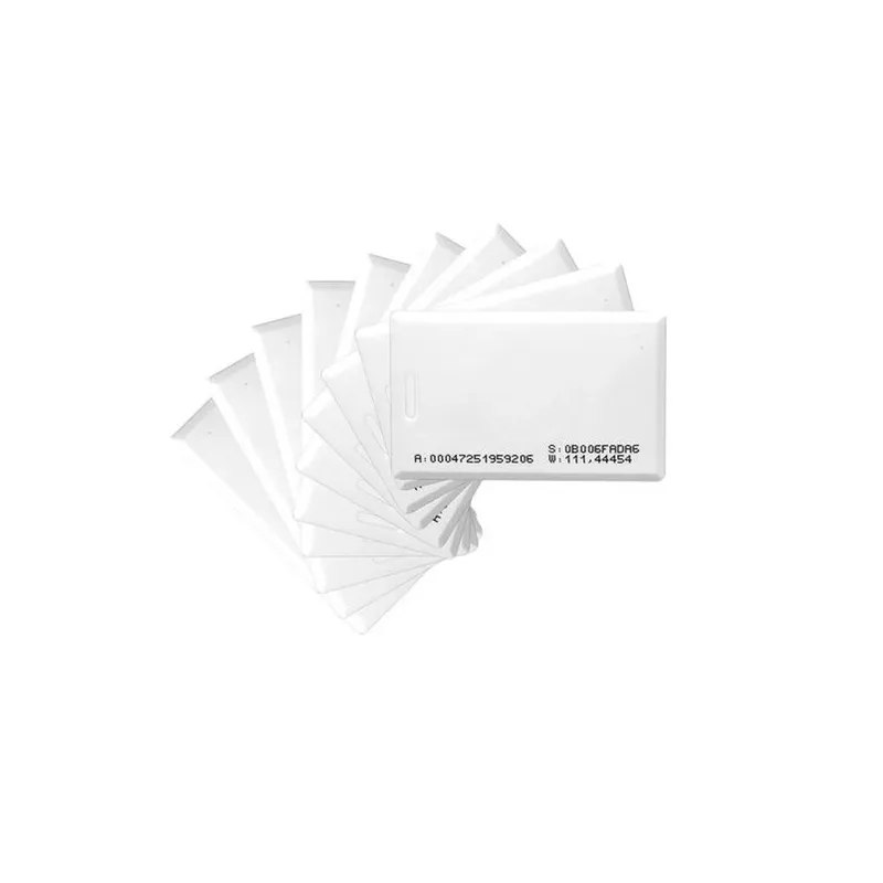Crachá Clamshell Rfid 125 Khz Idex - 100 Unidades