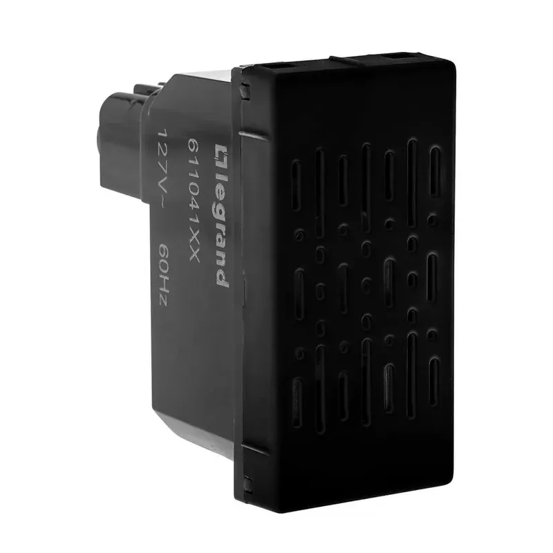 Campainha Cigarra 127v 81m Preta 611040pt