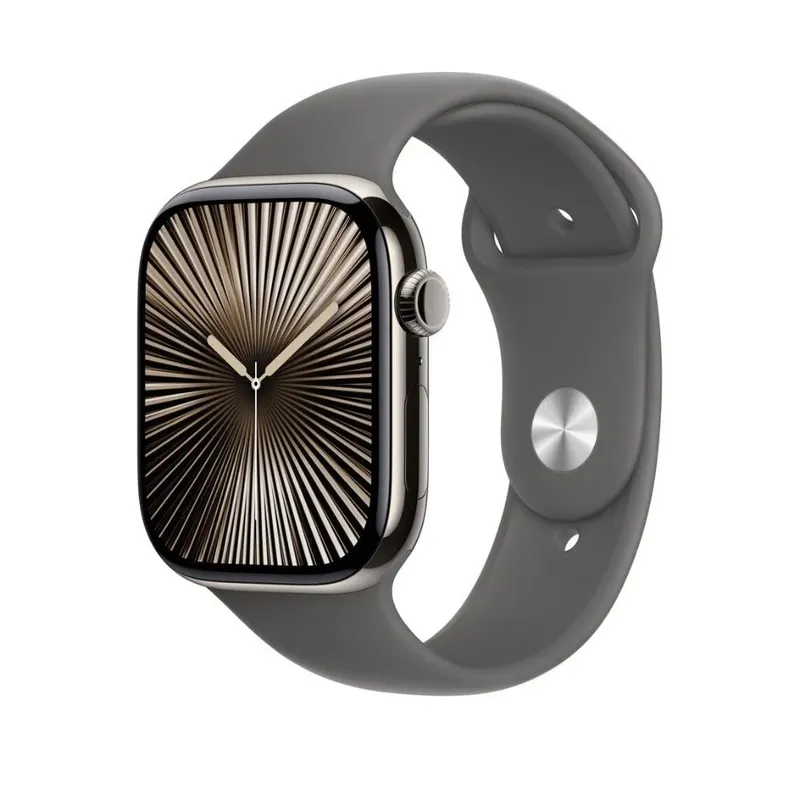 Pulseira Apple Watch Esportiva 46 Mm, Apple, Cinza-pedra