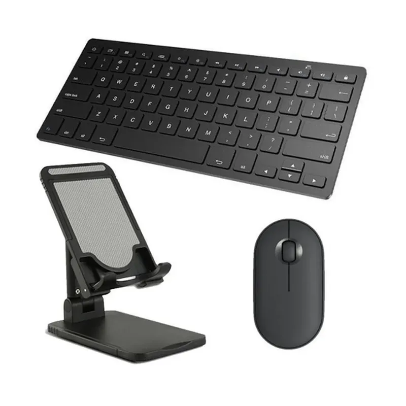 Mou Rosa/teclado Bluetooth P/galaxy Tab A8 Sm X200/x205 10,5