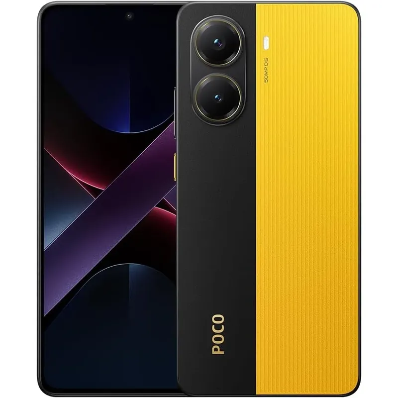 Xiaomi Poco X7 Pro Tela AmoLED Crystalres 1.5k 6,67 Pol 5g Câmera 50mp Cor:amarelo;memória: 512/12gb