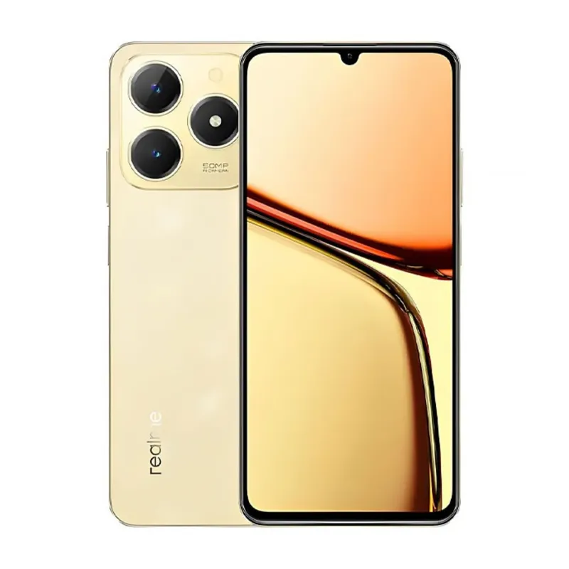 Smartphone Realme C61 Dual Sim, Nfc, 256gb, 8GB Ram, Tela 6.74, Rmx3930, Gold