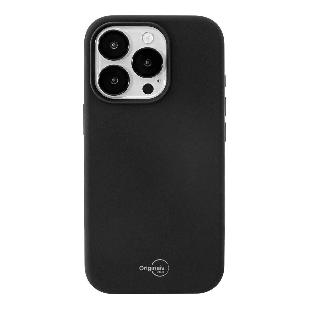 Capa Iphone 16 Pro, Iplace, Silicone Essential, Preto