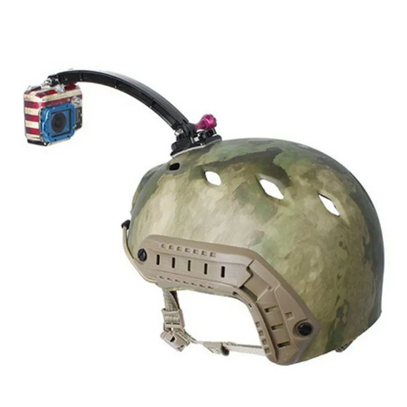 Braço Helmet Extensor De Capacete, Para Gopro Sjcam Xiaomi