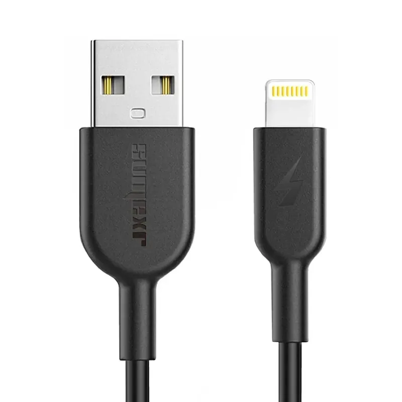 Cabo Usb A Lightning Preto Econômico Seguro Com Envio Imediato Garantido