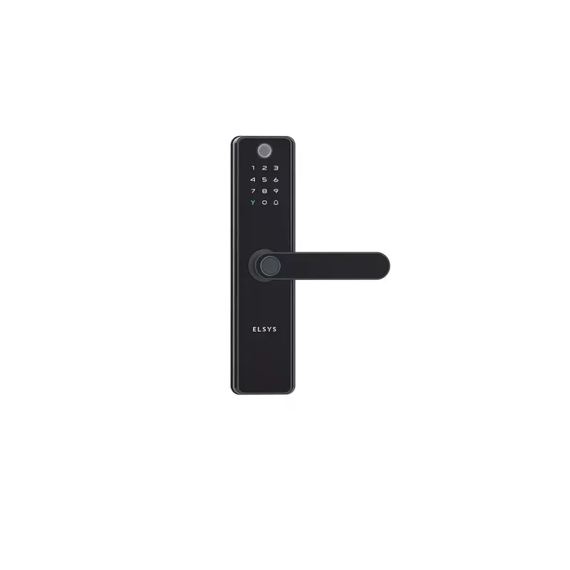 Fechadura Digital De Embutir Biometria Esf-de5100i Preta