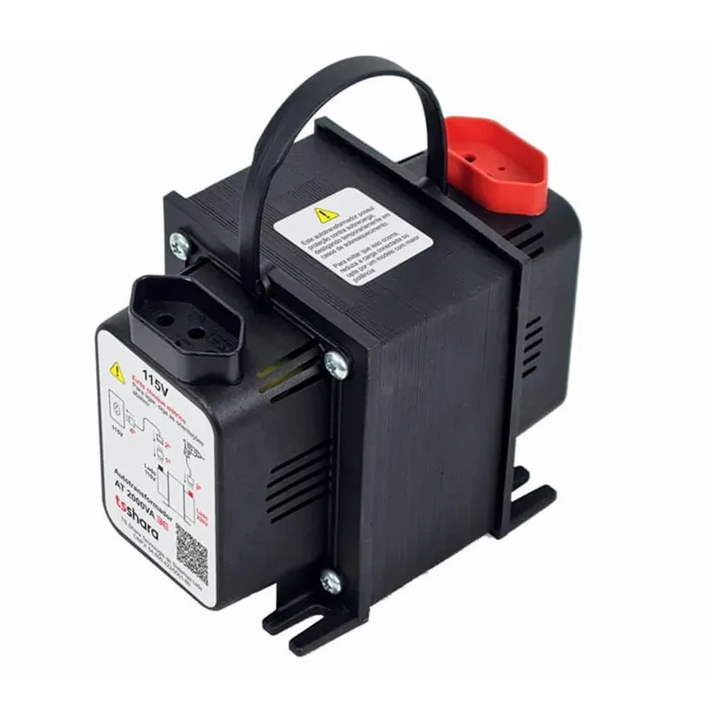 Transformador Bivolt Ts Shara Ats At2000, 2000va, 3e Tripolar