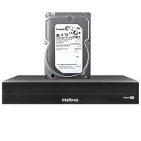 Kit Intelbras, Dvr Mhdx 1016-c, 16 Canais, Multi HD + HD 4TB