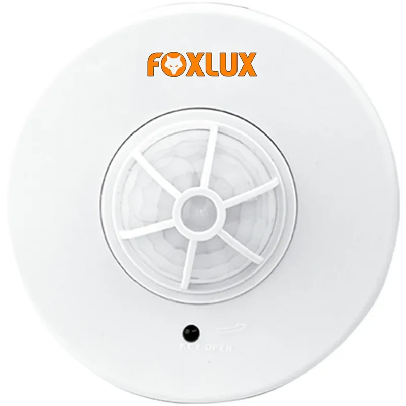Sensor De Presença 360° Branco Para Teto