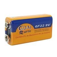Bateria 9v Comum Zinco Goal Attic P/ Brinquedos Eletrônicos