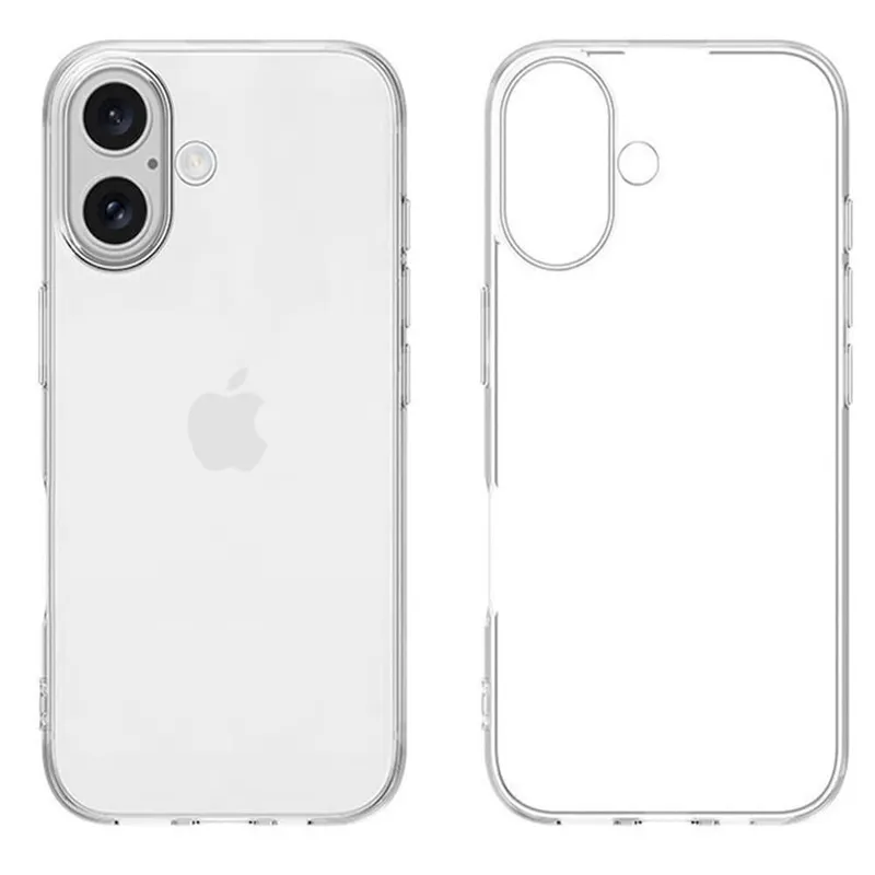 Capa Capinha Space Hybrid Clear Anti-impacto P/ Iphone 16 Normal