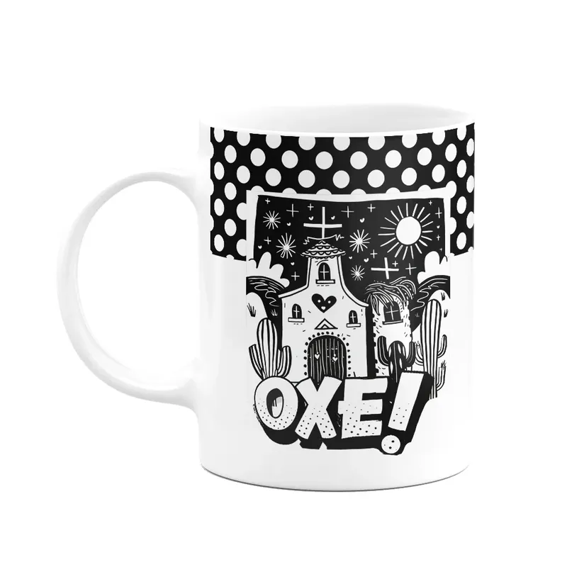 Caneca Nordestina - Oxe -te Amo Visse - 325ml