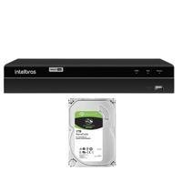 Kit Intelbras, Dvr Mhdx 1208, 8 Canais, Multi HD + HD 1TB