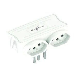 Carregador De Tomada Multi Usb 2 Usb + 2 Tomadas 10a - Branco - Dn1648 - Legrand Daneva