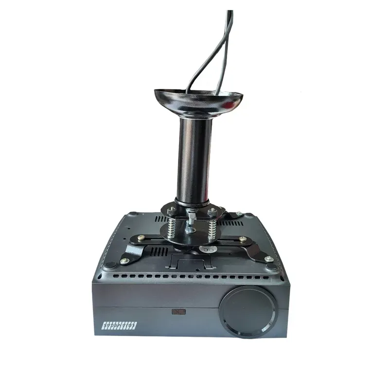 Suporte De Teto Para Projetor Universal Preto Notecom