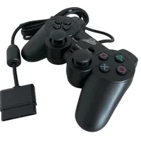 Controle com Fio Compativel Playstation 2 Cor Preto