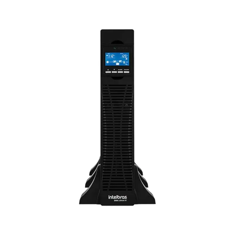 Nobreak Senoidal Intelbras Dnb 3.0 Kva Rt 220v, 3000va, 2700w, Entrada: 220v, Saída:220v, Torre/rack, 2u, Online - 4820114