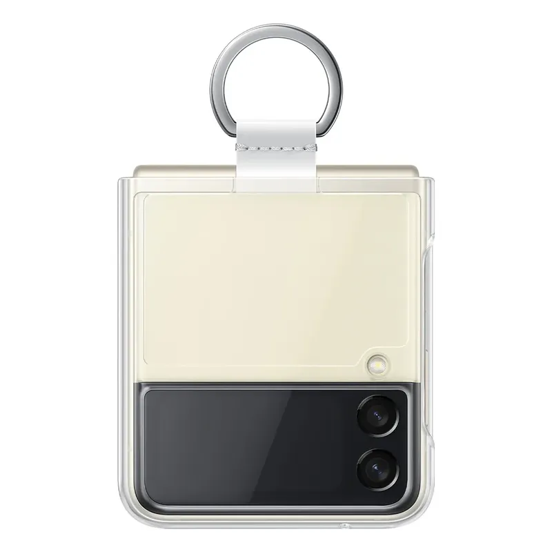 Capa Samsung Clear Cover F711 Com Anel Z Flip 3 6.7.