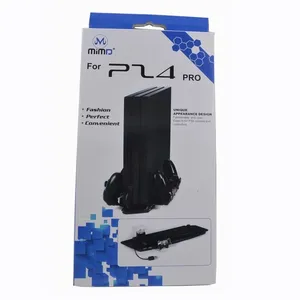 Base Carregador Suporte Cooler Hub 2 Usb Playstation 4 Pro