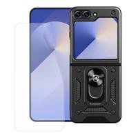 Kit Capa Dinamic Cam E Película Hydrogel Hd Para Samsung Galaxy Z Flip 6 - Gshield