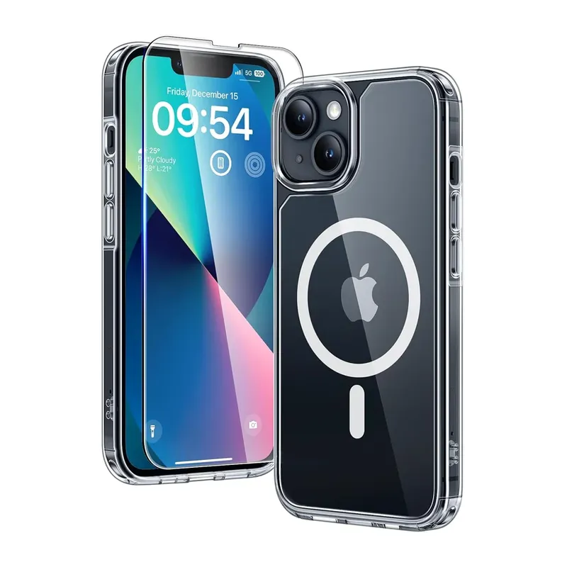 Capa Magnética Taurii Iphone 13 6,1 Proteção 360 Magsafe
