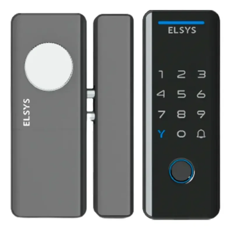 Fechadura Elsys Sobrepor Vertical Wifi Esf Ds4100v - 998903144340 Preto Bivolt