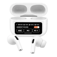 Fone Bluetooth Tws Grave Forte Display Digital Cor Branca