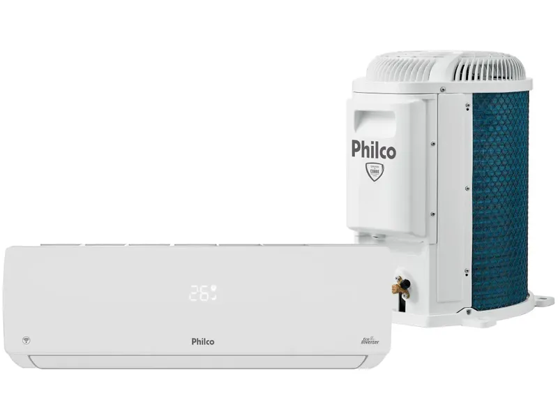 Ar-condicionado Split Philco Inverter, 12000 BTUs, 220v, Quente e Frio