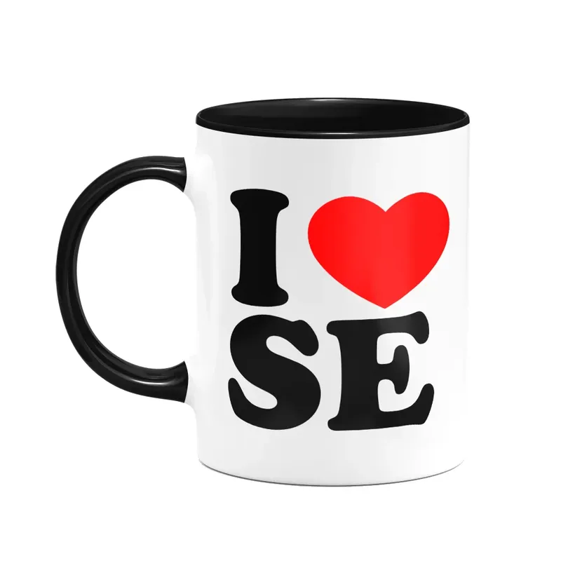 Caneca I Love Se - Sergipe - 325ml - Branca