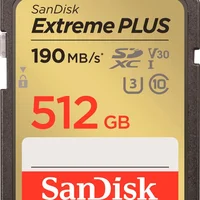 Sandisk - Cartão De Memória Extreme Plus 512gb Sdhc/sdxc Uhs-i-sdsdxwv-512g-ancin