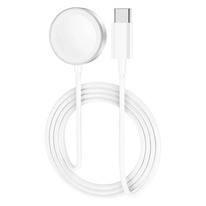 Carregador Magnético Cabo Indução Para Relógio Smartwatch, Apple Watch Séries