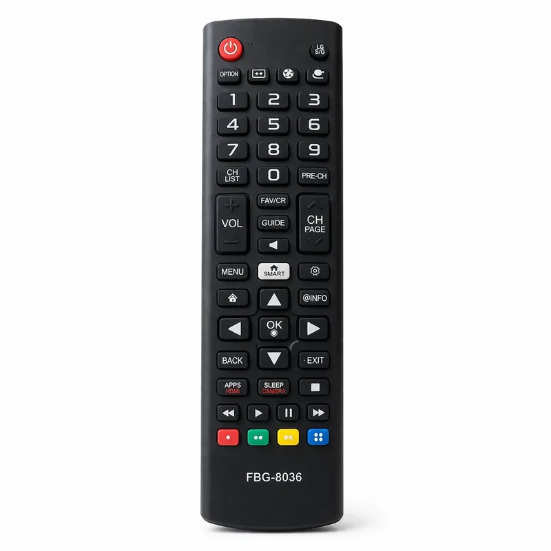 Controle Remoto Smart Samsung E Lg Fbg-8036 Compatível Pronto Para Uso