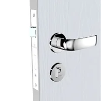 Fechadura Externa Grand Icaro Roseta Redonda Ros38 Cromado 55mm (55x70 Py53) Soprano