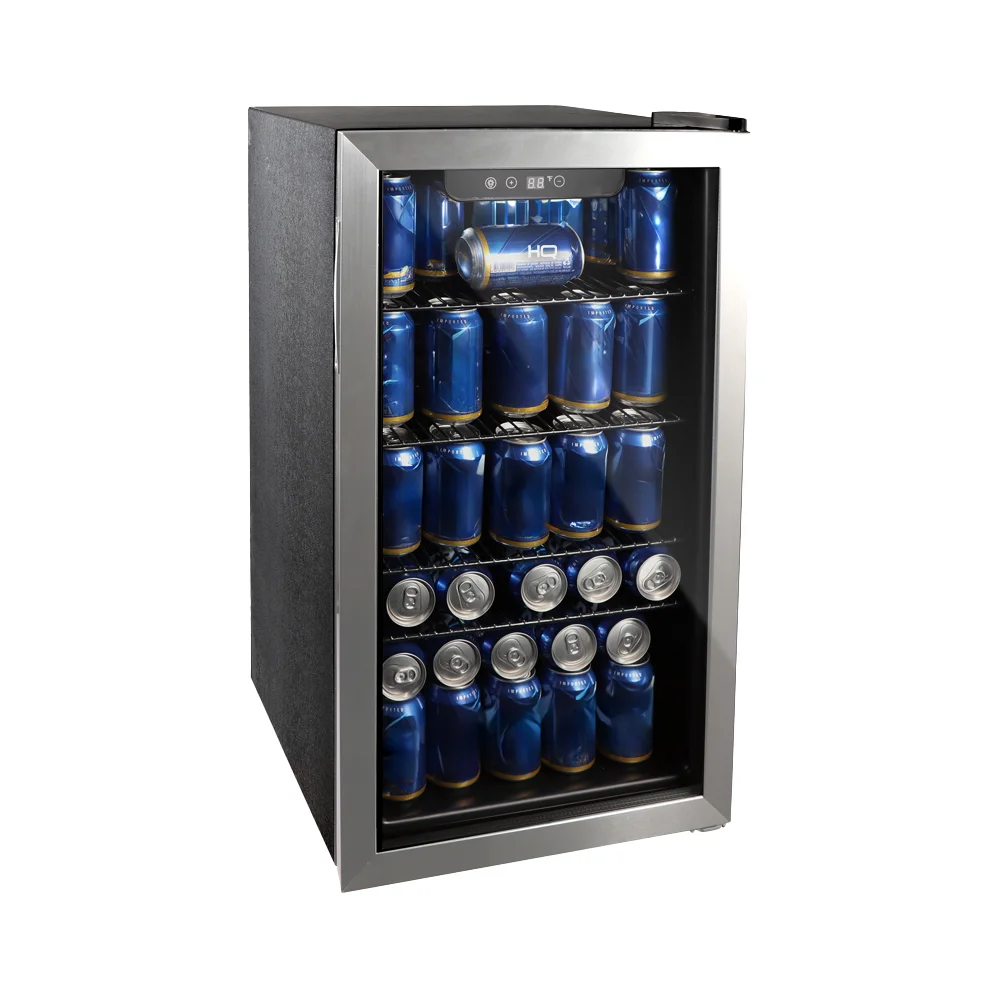 Cervejeira Expositor Vertical HQ 100L Inox 220v