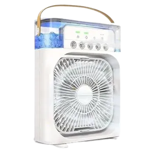 Ventilador Portátil De Mesa Mini Ar Condicionado Umidificador (branco)