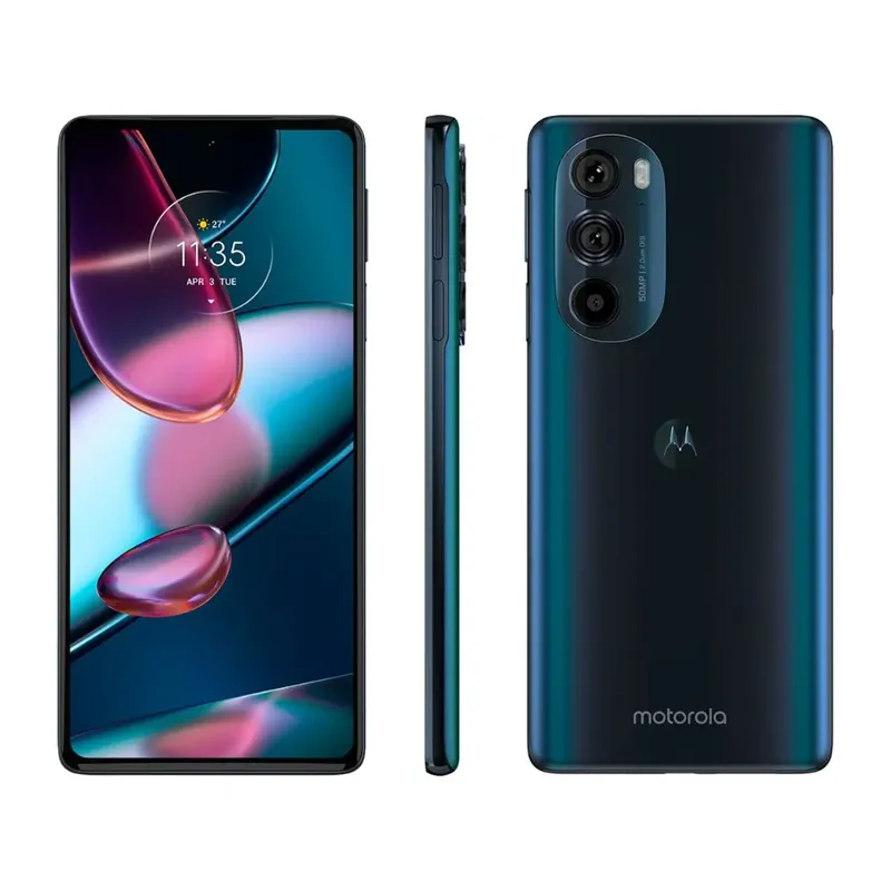 Usado - Motorola Moto Edge 50 Fusion 256gb - Azul Claro - Bom