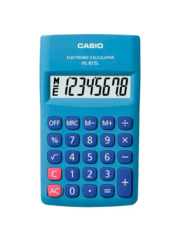 Calculadora De Bolso 8 Dígitos Hl-815L-Bu-S Azul