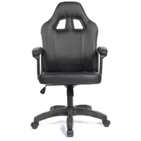 Cadeira Gamer Fortt Harbin, Até 120 KG, Couro Pu, Classe 2, Preta - Cgf022-p