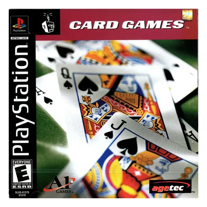 Jogo Card Games - Playstation 1