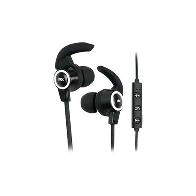 Fone De Ouvido Preto Bluetooth Intraauricular Pix - 043-0025