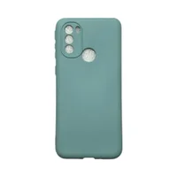 Capa Motorola Moto G31 Silicone Aveludada Protege Câmera Colorida Capinha Anti Impacton Cor:cinza Claro