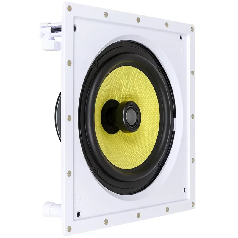 Caixa Acústica de Embutir Angulada Jbl Ci8sa Plus, 8 Polegadas, Com Tela Magnética, Cone De Kevlar - Branco