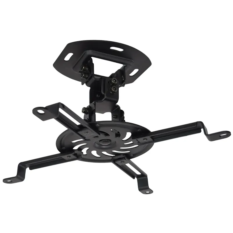 Suporte Universal De Teto Para Projetor, Suporte Até 13,5kg, Rotação 360°, Preto, Pro100b, Elg