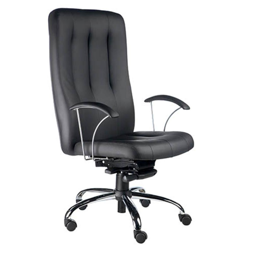 Cadeira Presidente Home Office, Ergonômica, Linha Vivara - Preto
