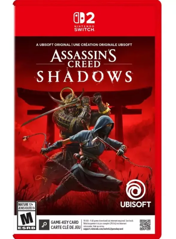 Jogo Assassins Creed Shadows Nintendo Switch 2