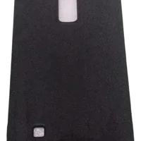 Capa Lg K10 Silicone Aveludada Preto Lisa