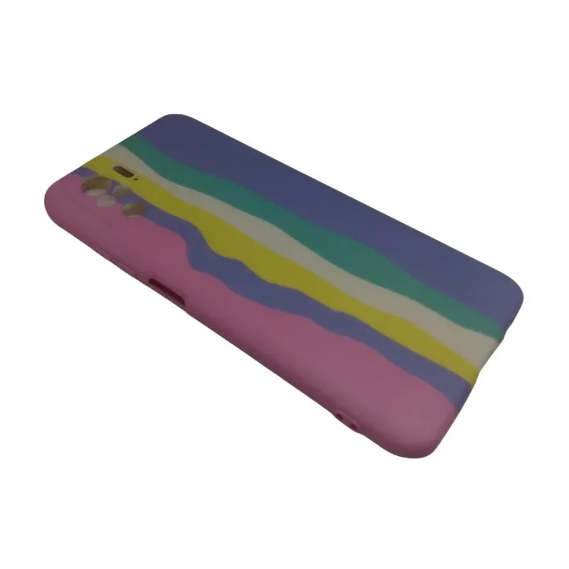 Capa Capinha Celular Xiaomi Note 10 4g Ante Impacto E Queda Cor:rosa Arcoiris